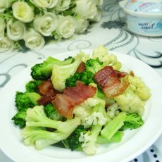 腊肉双花的做法 腊肉双花的做法