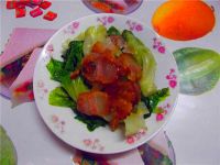 腊肉拌生菜的做法