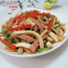 火腿鱿鱼豆腐丝的做法 火腿鱿鱼豆腐丝的做法