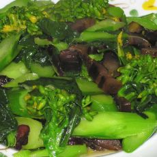 芥蓝炒腊肉的做法