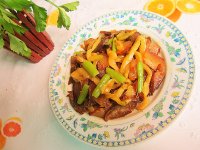 腊肉酸菜丝的做法