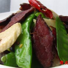 湘味腊肉荷兰豆的做法 湘味腊肉荷兰豆的做法