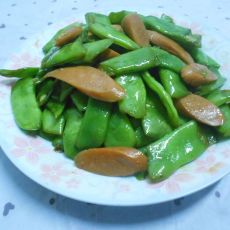 芸豆炒香肠的做法 芸豆炒香肠的做法