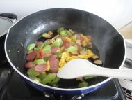 缤纷青笋的做法