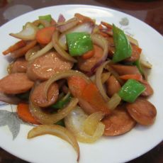 小炒火腿的做法 小炒火腿的做法