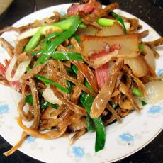 腊炒干豆角的做法 腊炒干豆角的做法