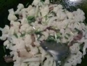 腊肉炒花菜的做法