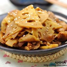 五花肉炒藕片的做法 五花肉炒藕片的做法