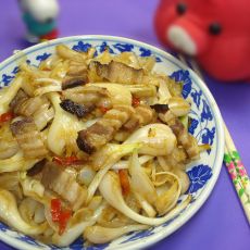 藠头炒腊肉的做法 藠头炒腊肉的做法