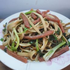 火腿炒千张的做法 火腿炒千张的做法