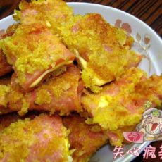 煎火腿奶酪的做法 煎火腿奶酪的做法