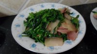 腊炒豌豆尖的做法