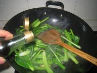 腊味炒迟菜心的做法