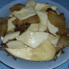 腊味杏鲍菇的做法