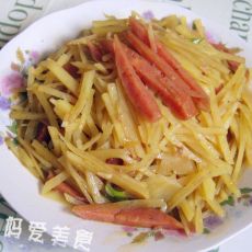 香肠土豆丝的做法 香肠土豆丝的做法