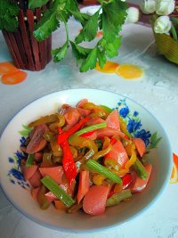 火腿榨菜丝的做法
