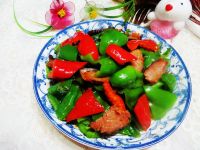 青椒炒腊肉的做法