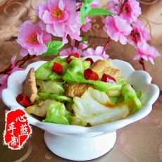 美极手撕包菜的做法 美极手撕包菜的做法