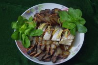 清蒸腊肉鱼尾干的做法
