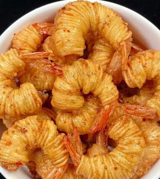腰缠万贯虾的做法