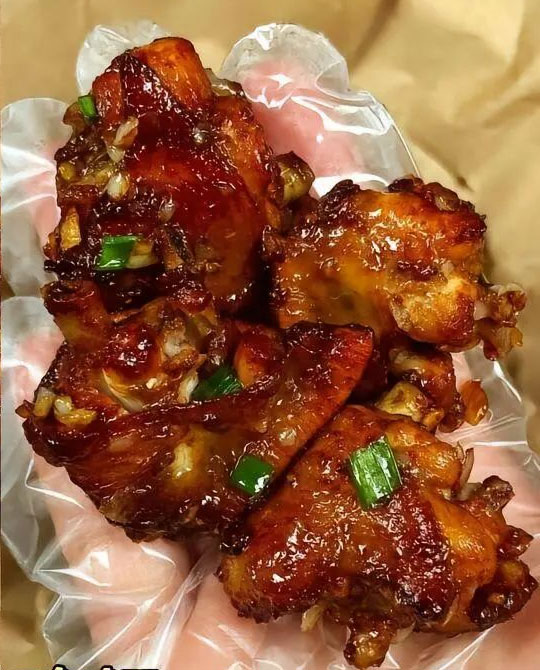 蒜香鸡翅的制作方法