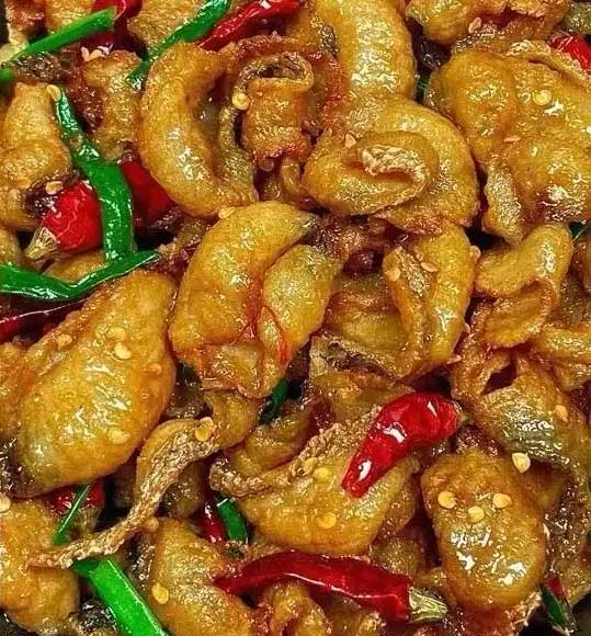 香辣鱼片的制作方法