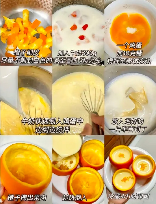 橙香巴巴露亚的做法