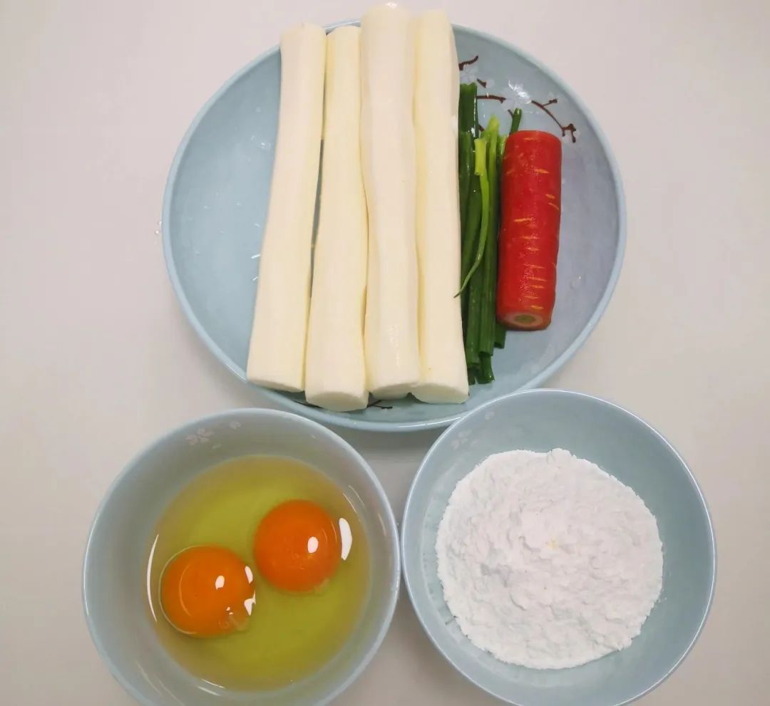 山药鸡蛋饼的做法
