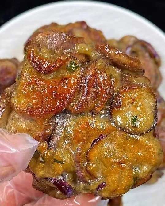 茄子鸡蛋饼的做法