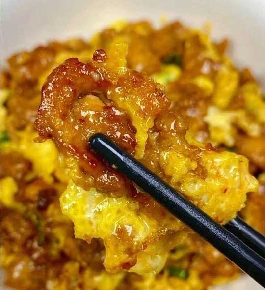 瘦肉葱花鸡蛋的做法