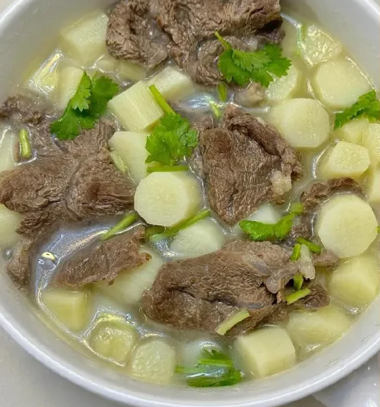 牛肉山药汤的做法