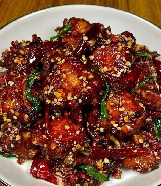 麻辣香鸡翅的做法