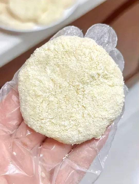 鲜奶麻糍的做法