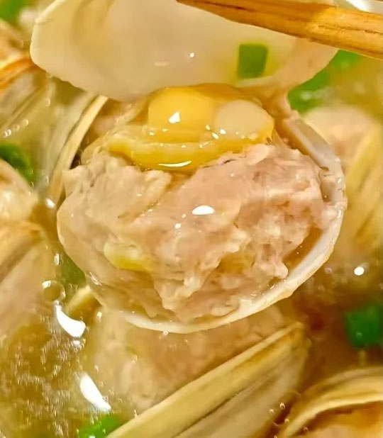 蛤蜊酿肉的做法