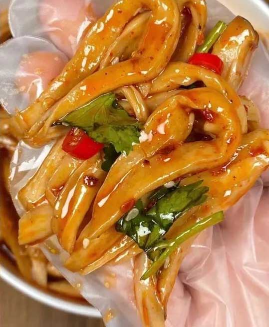 凉拌杏鲍菇的做法