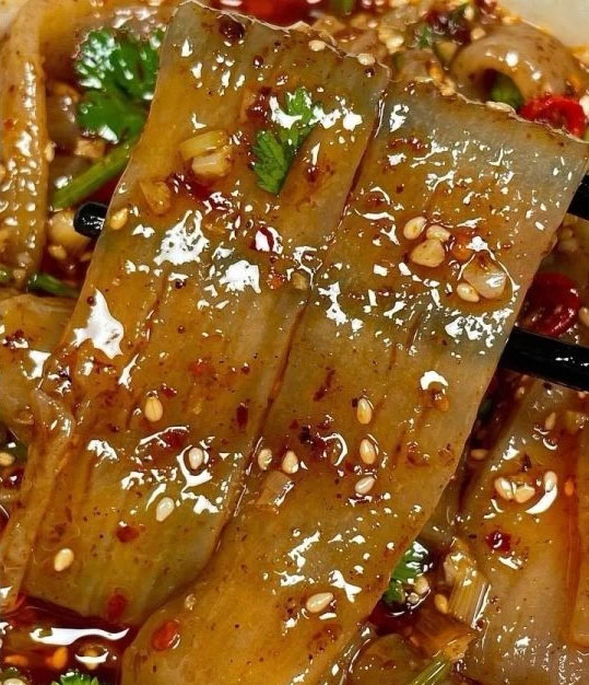 酸辣宽粉的做法