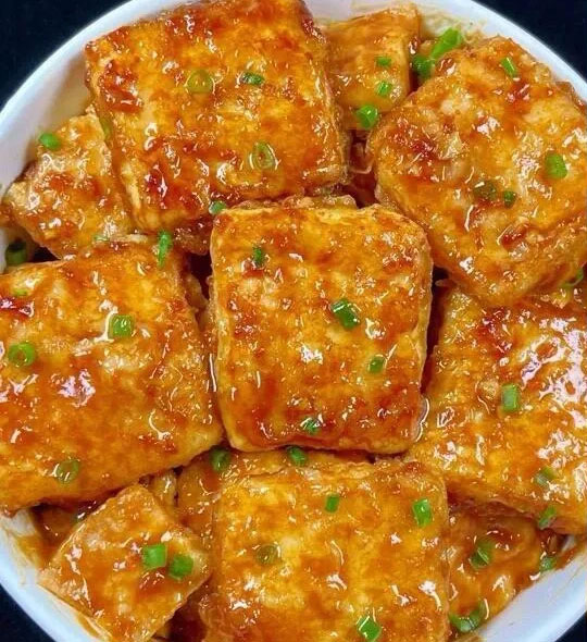 香煎豆腐的制作方法