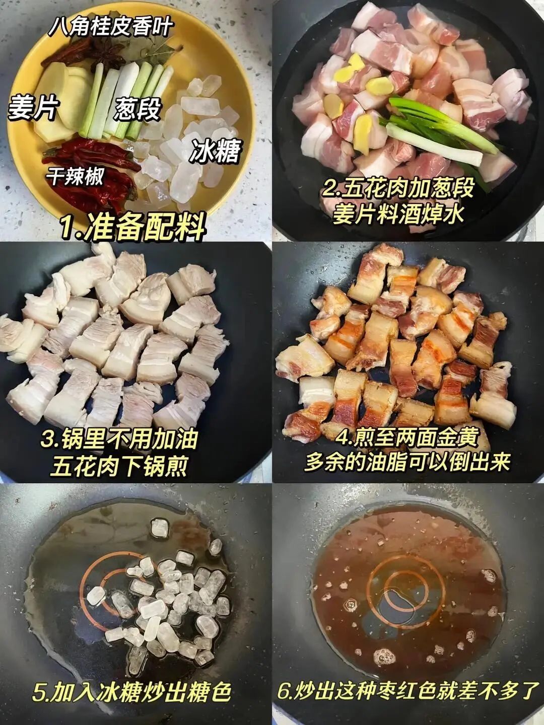 家常版红烧肉的做法
