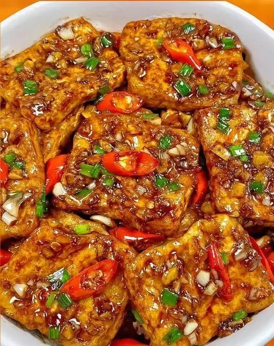 香煎脆皮豆腐的做法