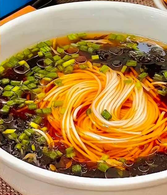 紫菜清汤面的做法