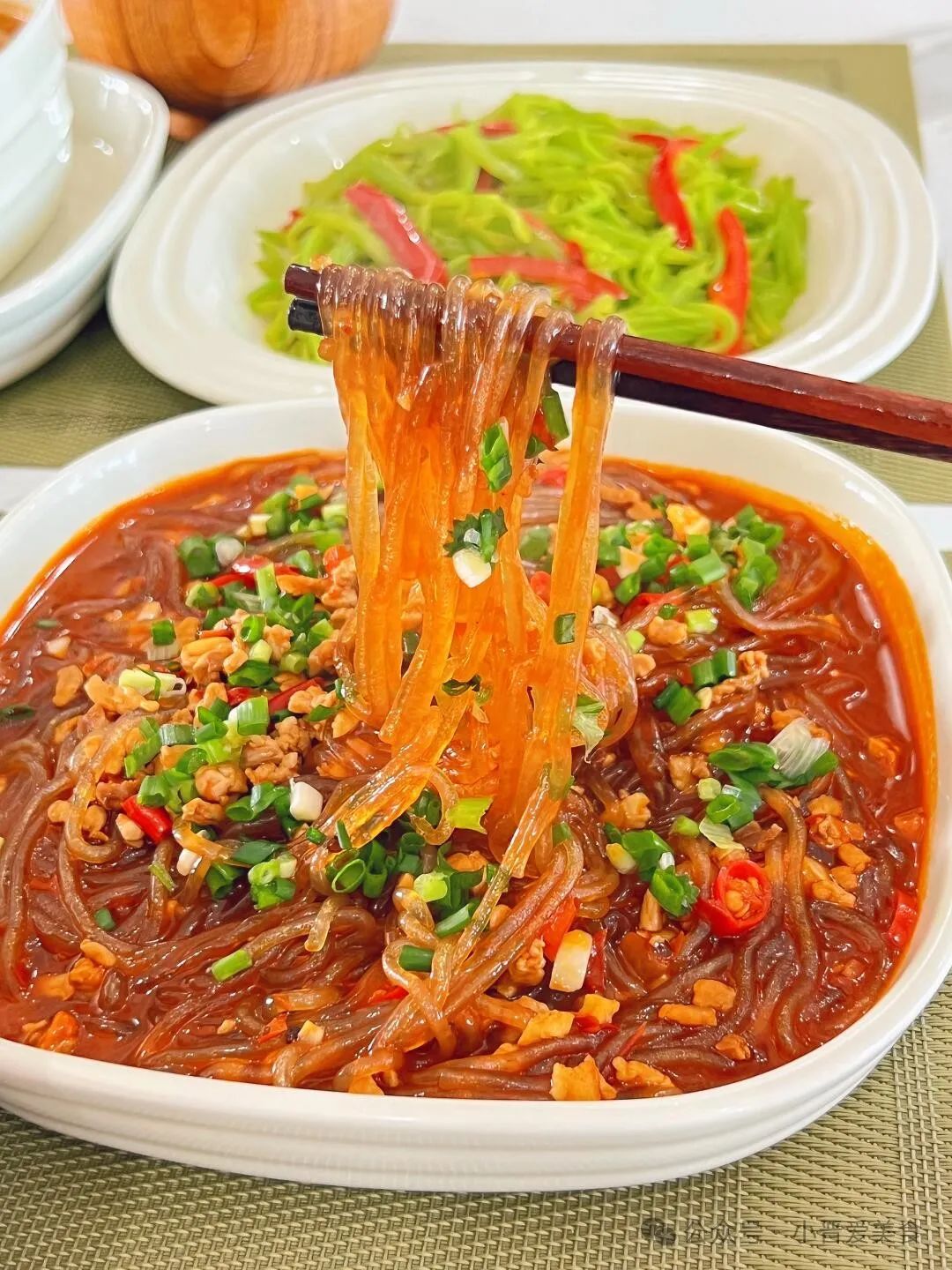 肉沫粉条的做法