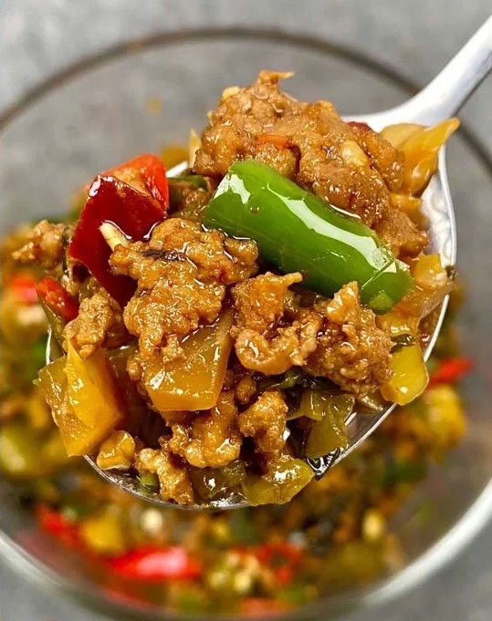 酸菜肉沫的做法
