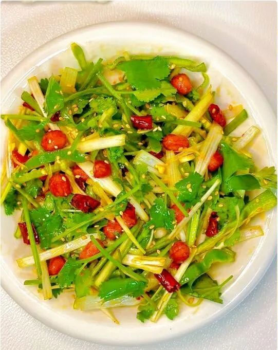 腌老虎菜的做法