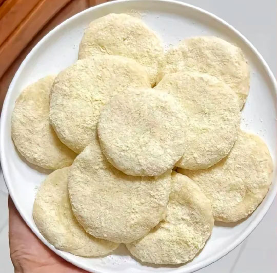 鲜奶麻糍的做法