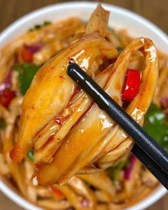 凉拌杏鲍菇的做法