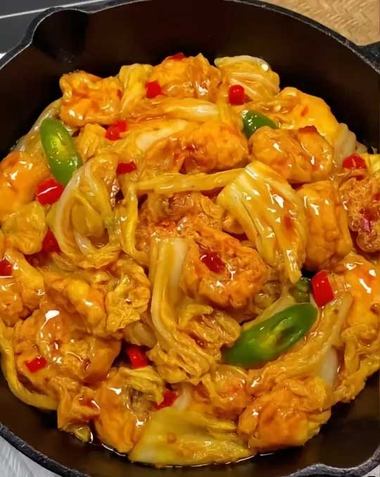 白菜豆泡的做法