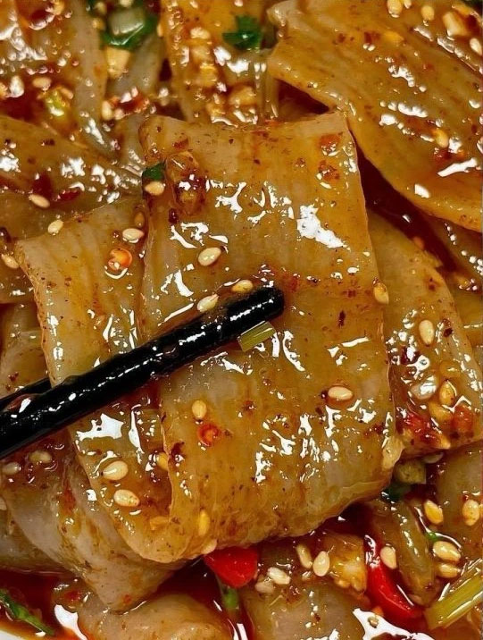酸辣宽粉的做法