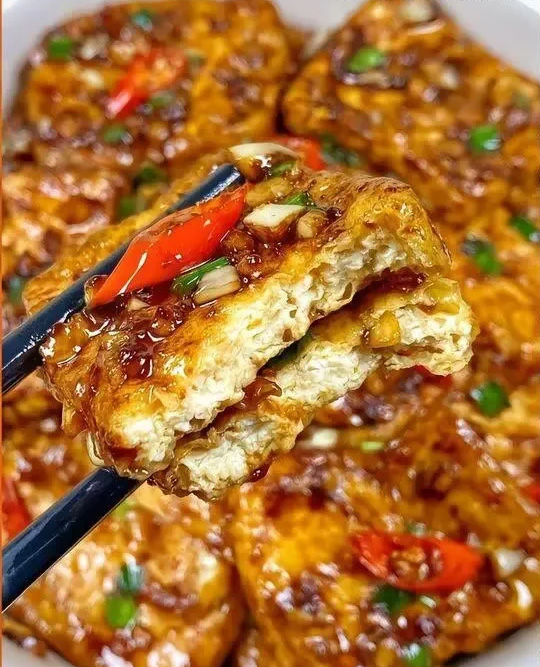 香煎脆皮豆腐的做法
