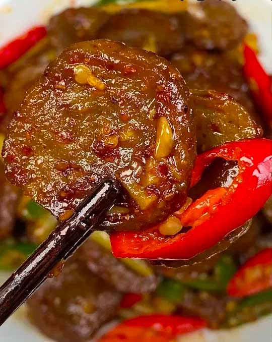爆炒牛肉丸的做法