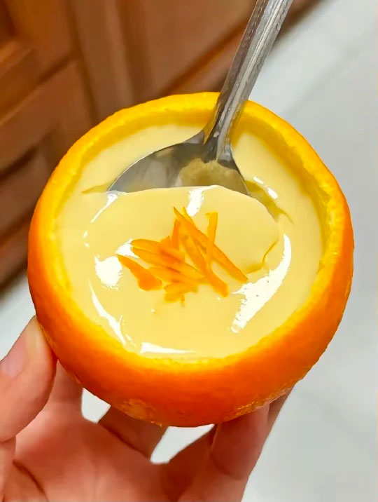 橙香巴巴露亚的做法